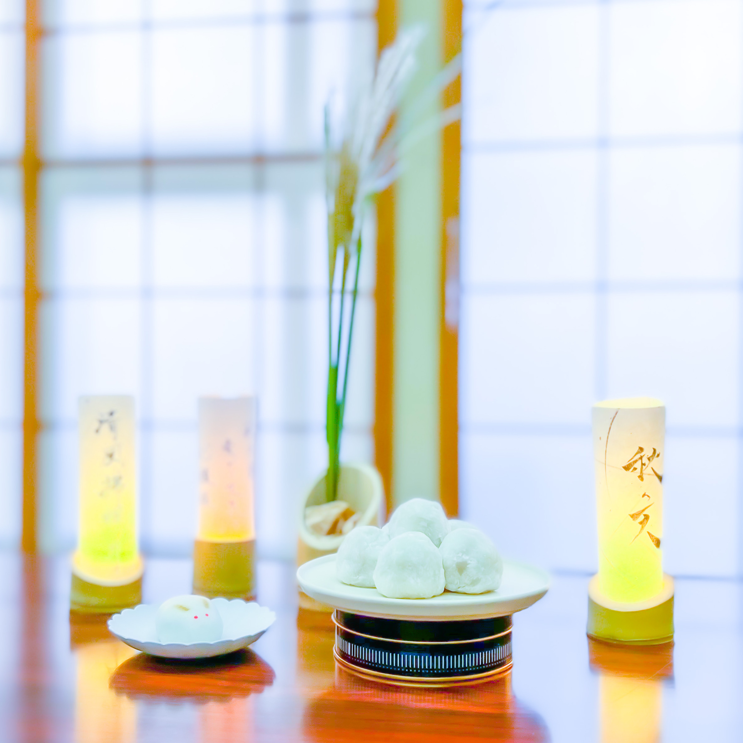 秋の空をたのしむ書と茶会