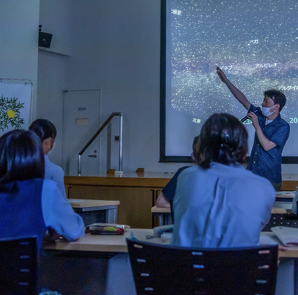 七夕の書と茶会